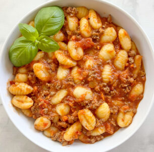 Gnocchi Bolognese